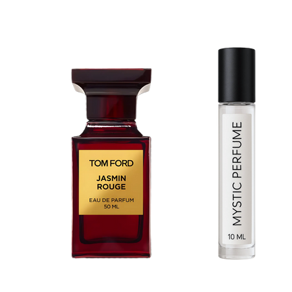 Tom Ford Jasmin Rouge sample vial label detail