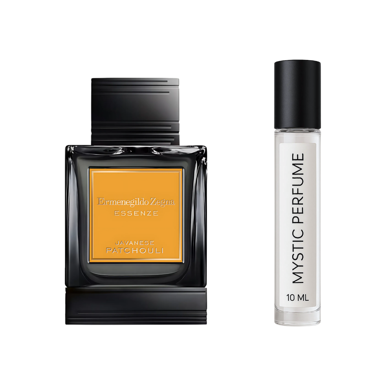 Ermenegildo Zegna Javanese Patchouli sample vial label detail