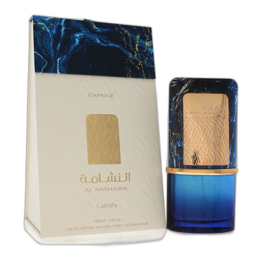 Lattafa Al Nashama Caprice by Lattafa perfume bottle