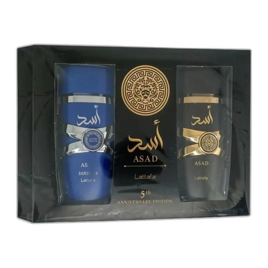 Lattafa Asad 5th Anniversary Edition Eau de Parfum perfume bottle