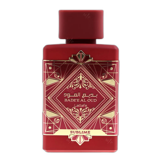 Lattafa Bade'e Al Oud Sublime Eau de Parfum perfume bottle