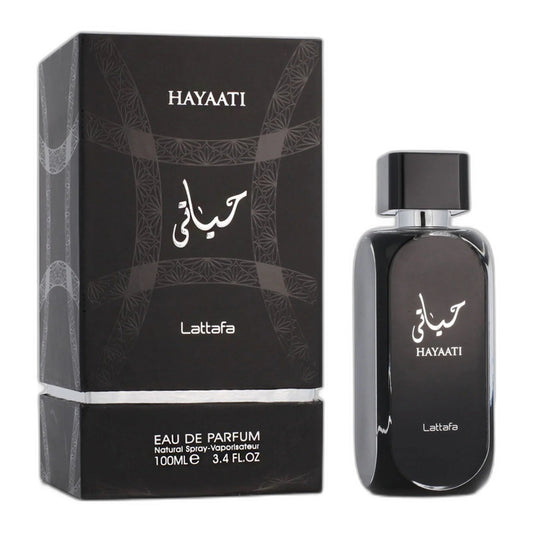Lattafa Hayaati Eau de Parfum perfume bottle