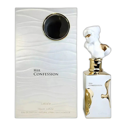 Lattafa Her Confession Eau de Parfum perfume bottle