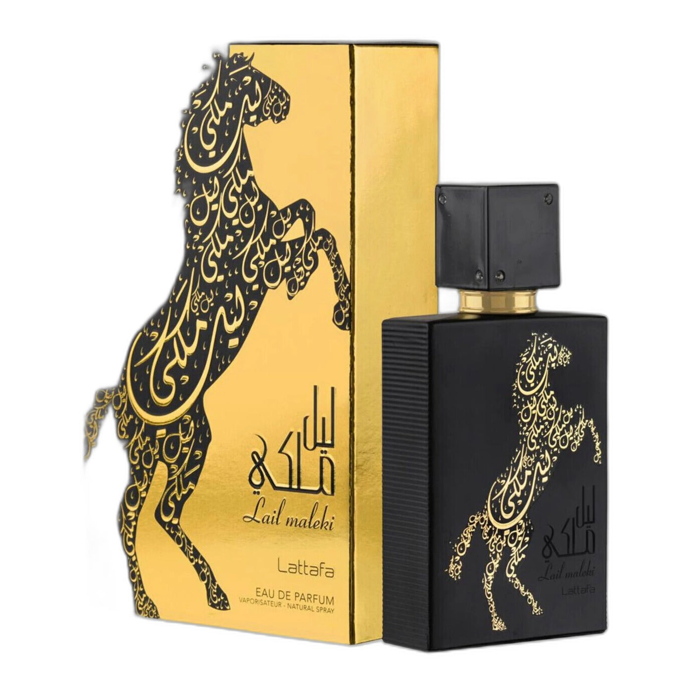 Lattafa Lail Maleki Eau de Parfum perfume bottle