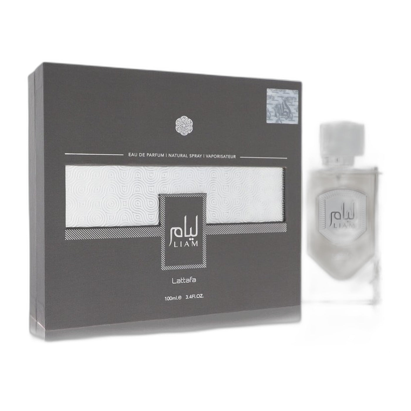 Lattafa Liam Grey by Lattafa perfume bottle