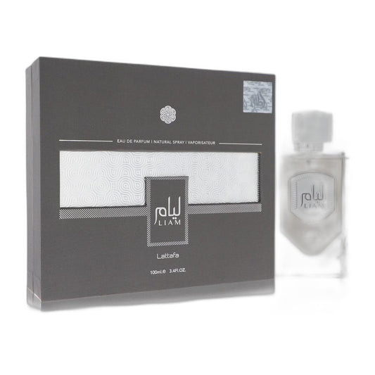 Lattafa Liam Grey by Lattafa perfume bottle