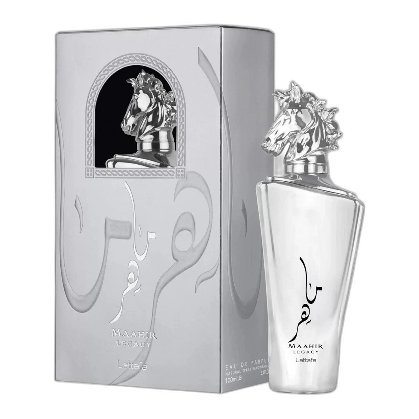 Lattafa Maahir Legacy Eau de Parfum perfume bottle