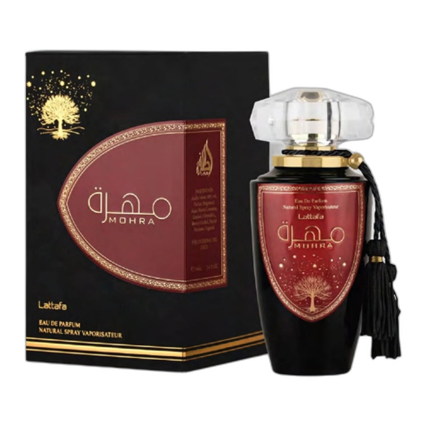 Lattafa Mohra Eau de Parfum perfume bottle