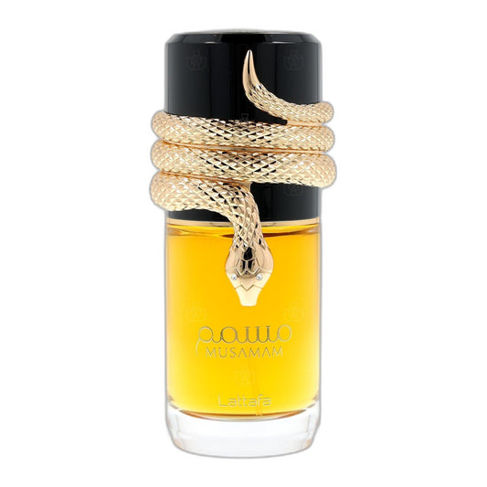 Lattafa Musamam Eau de Parfum perfume bottle