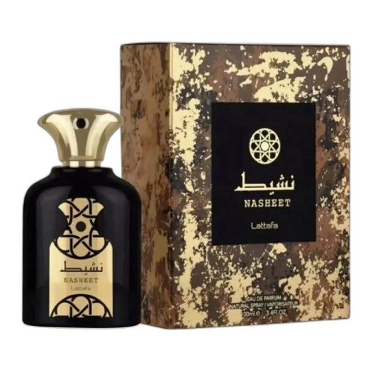 Lattafa Nasheet Eau de Parfum perfume bottle