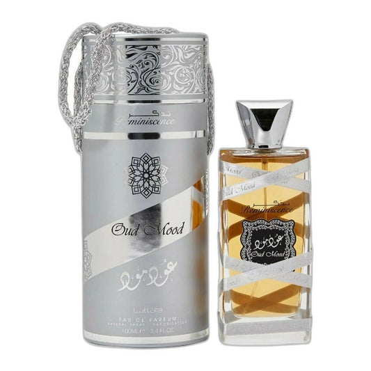 Lattafa Oud Mood Reminiscence Eau de Parfum perfume bottle