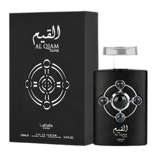 Lattafa Pride Al Qiam Silver Eau de Parfum perfume bottle