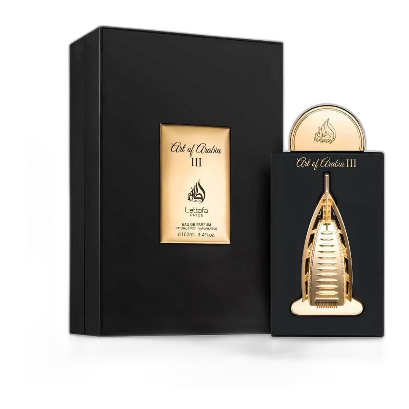 Lattafa Pride Art Of Arabia III Eau de Parfum perfume bottle