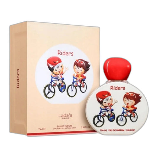 Lattafa Pride Riders Eau de Parfum perfume bottle