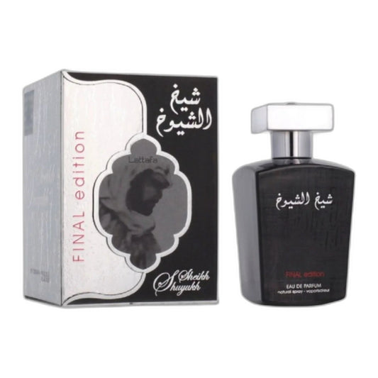 Lattafa Sheikh Al Shuyukh Final Edition Eau de Parfum perfume bottle