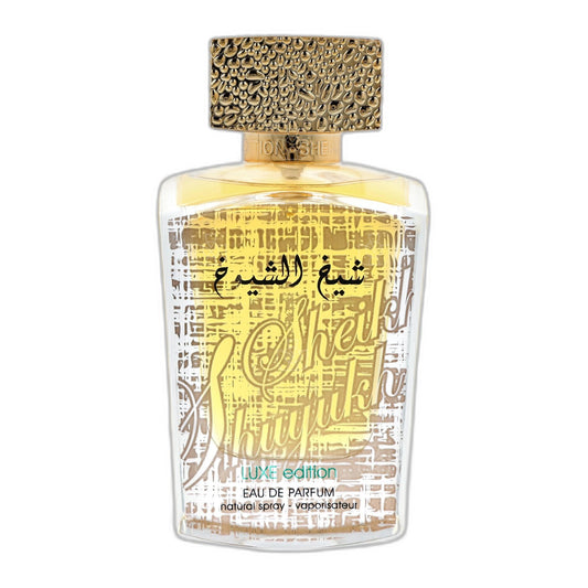Lattafa Sheikh Al Shuyukh Luxe Edition Eau de Parfum perfume bottle