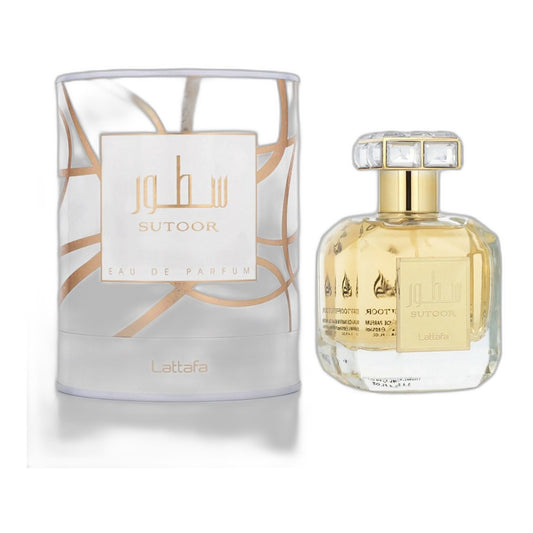 Lattafa Sutoor Eau de Parfum perfume bottle