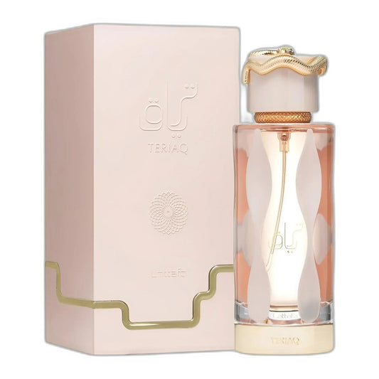 Lattafa Teriaq Eau de Parfum perfume bottle