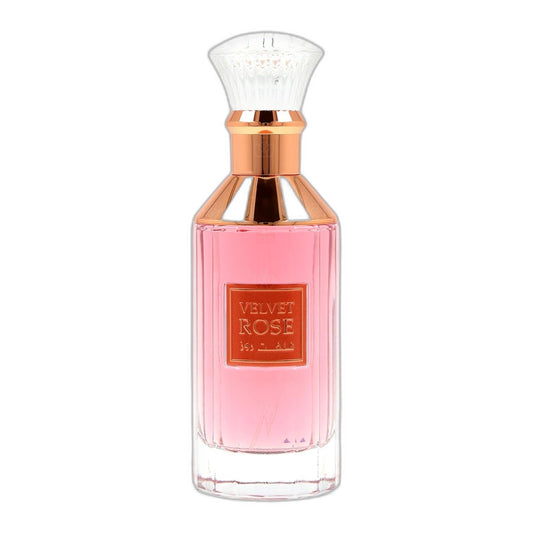 Lattafa Velvet Rose Eau de Parfum perfume bottle