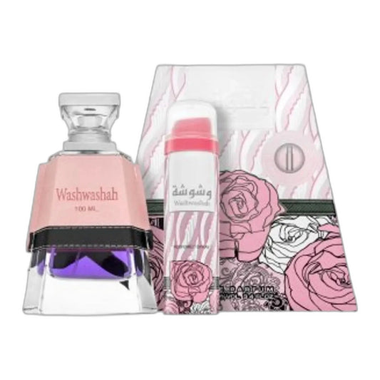 Lattafa Washwashah Eau de Parfum perfume bottle