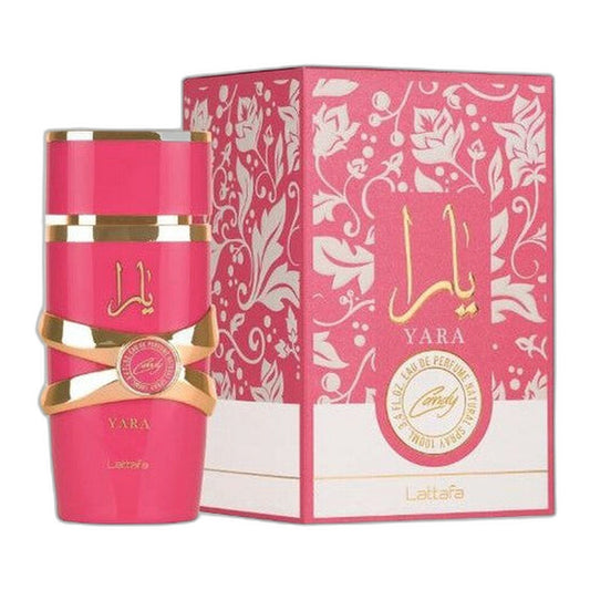 LATTAFA Yara Candy Eau de Parfum perfume bottle