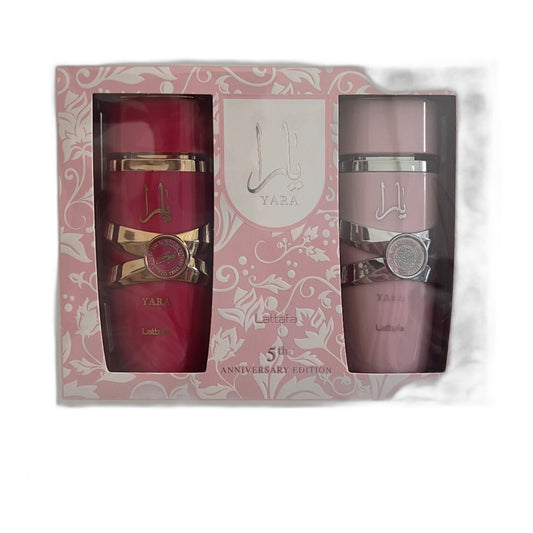 Lattafa Yara Gift Set (includes Yara Classic 3.4oz + Yara candy 3.4oz  ) for Women
