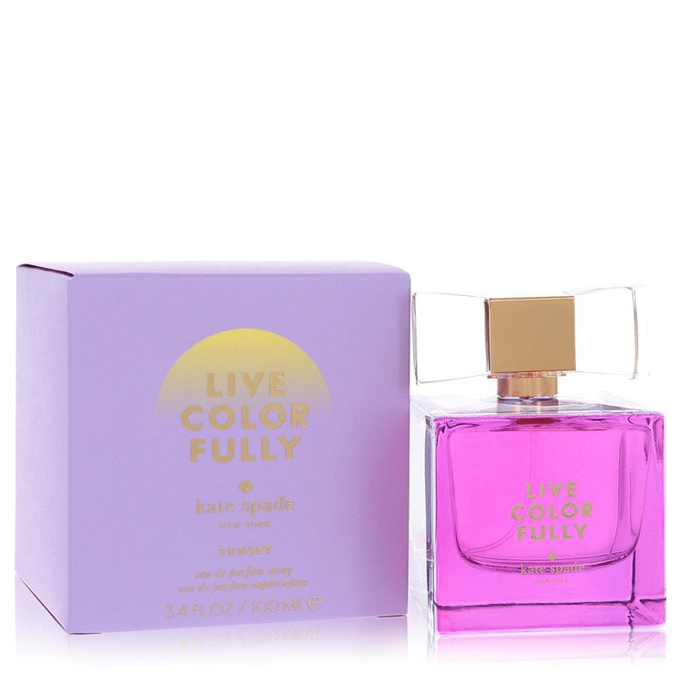 Live Colorfully Sunset by Kate Spade perfume bottle