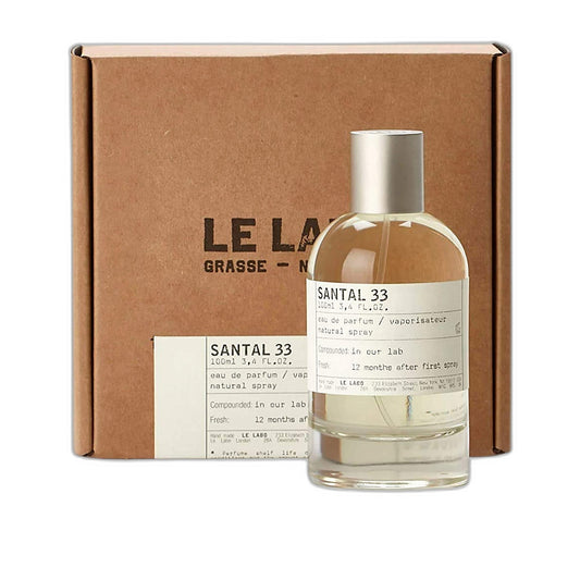Le Labo Santal 33 Eau de Parfum perfume bottle