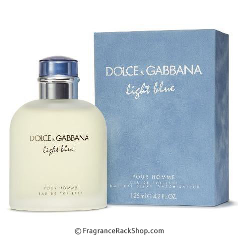 Light Blue by Dolce & Gabbana Pour Homme Eau de Toilette perfume bottle