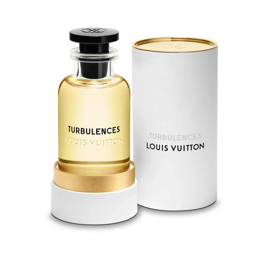 Louis Vuitton Turbulences Women 75% liquid Eau de Parfum perfume bottle