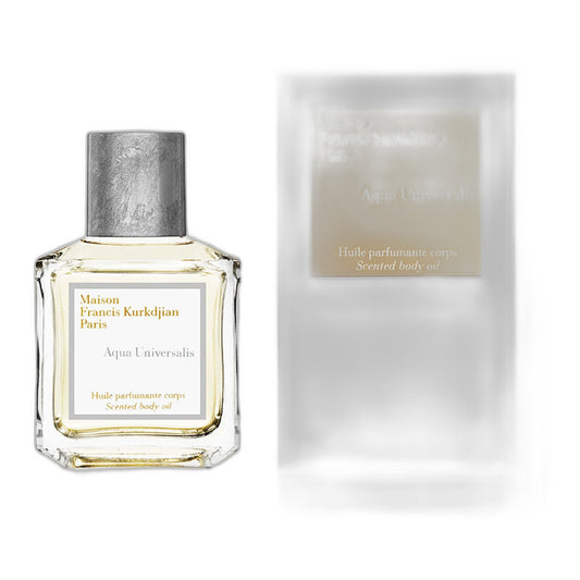 Maison Francis Kurkdjian Aqua Universalis Scented Body Oil perfume bottle