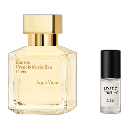 Maison Francis Kurkdjian Aqua Vitae decant sample vial