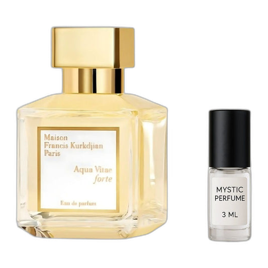 Maison Francis Kurkdjian Aqua Vitae Forte decant sample vial