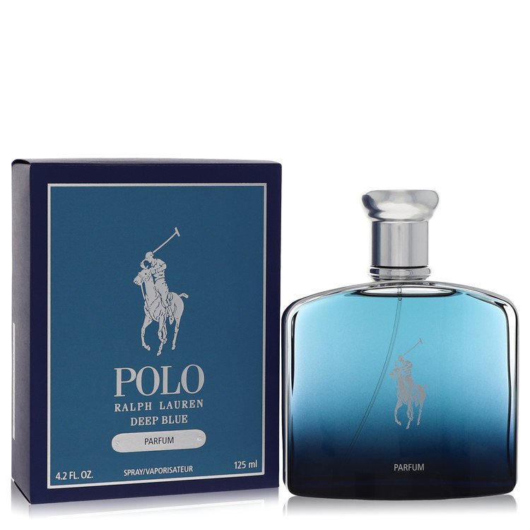 Polo Deep Blue by Ralph Lauren perfume bottle