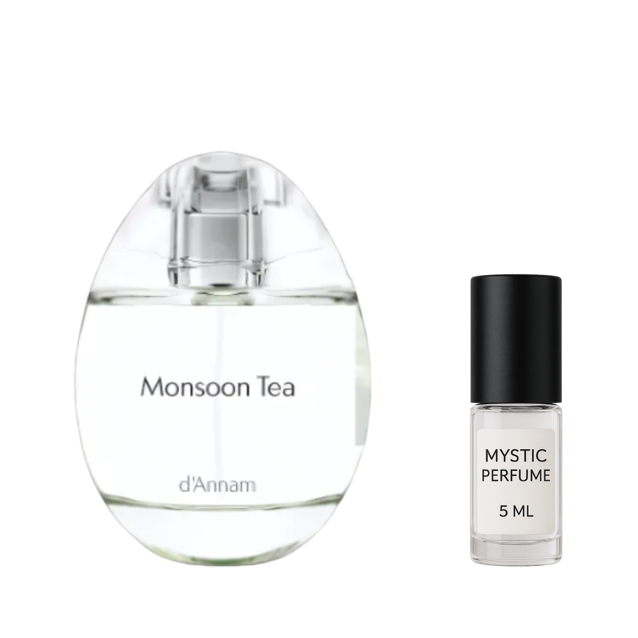 d'Annam Monsoon Tea sample vial label detail