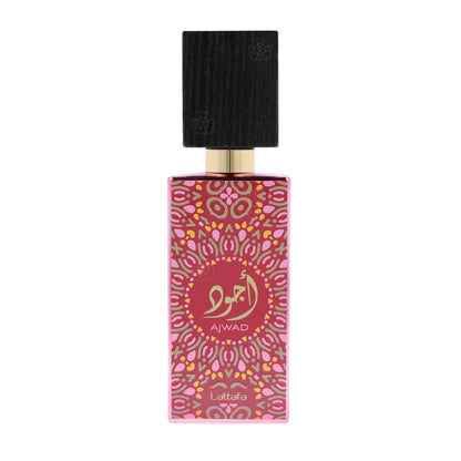 Lattafa Ajwad Pink To Pink Eau de Parfum packaging box