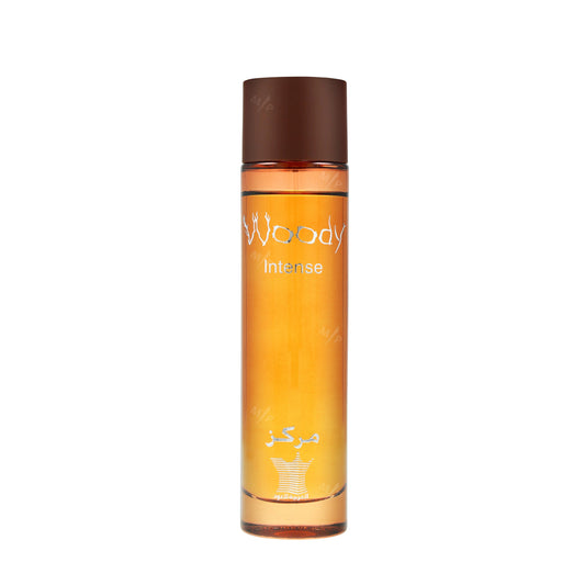 Arabian Oud Woody Intense Eau de Parfum perfume bottle