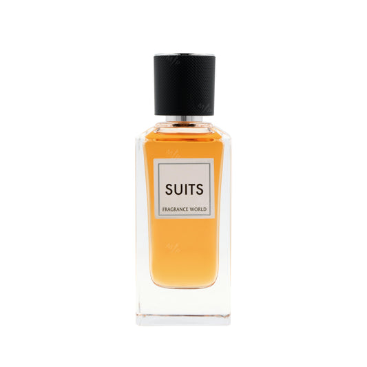Fragrance World Suits Eau de Parfum perfume bottle