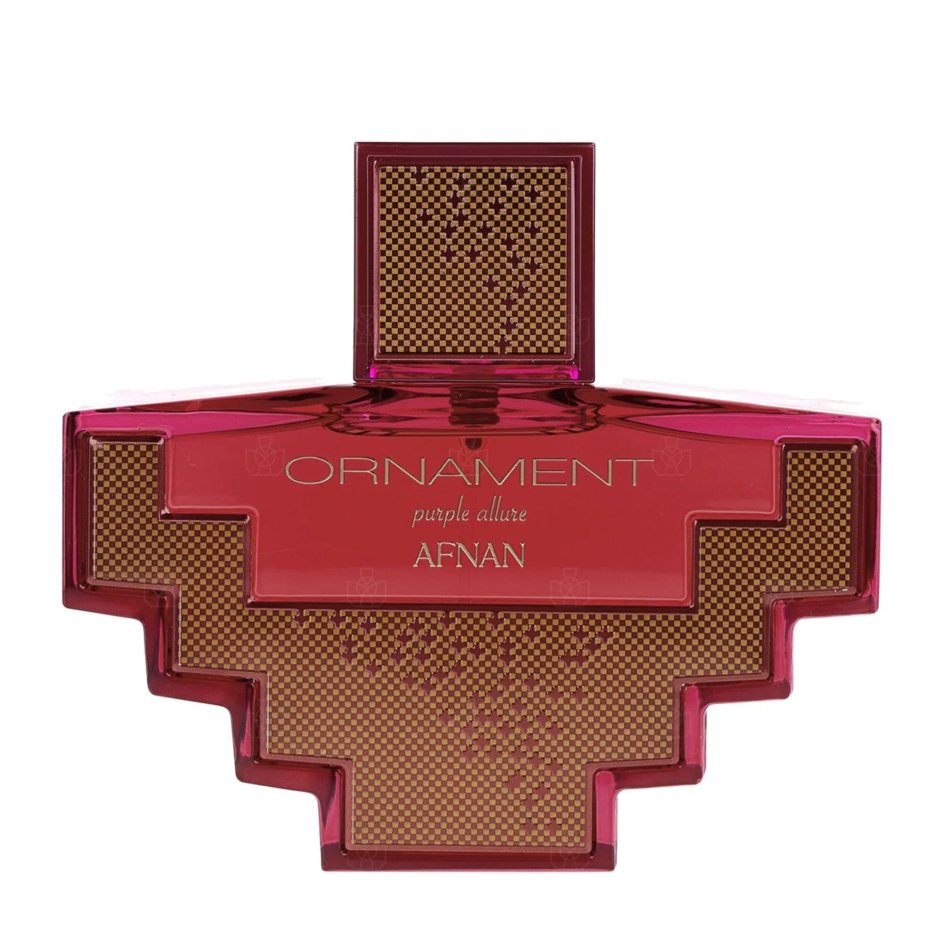 Afnan Ornament Purple Allure Eau de Parfum bottle and box