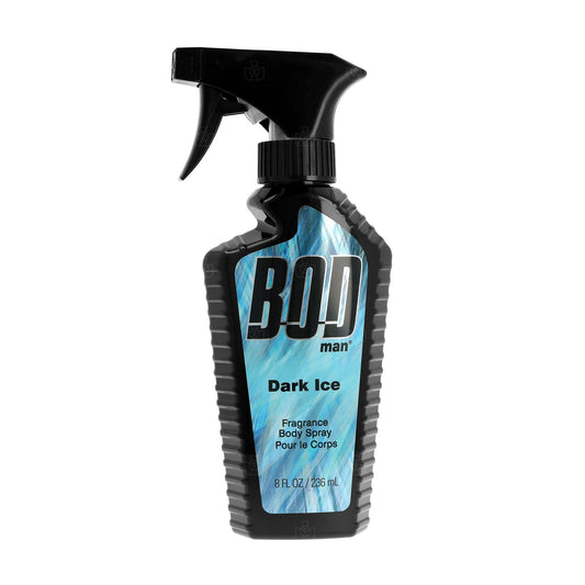 BOD man Dark Ice Body Spray perfume bottle