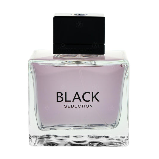 Antonio Banderas Black Seduction Eau de Toilette perfume bottle