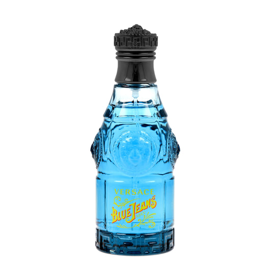 Versace Blue Jeans Eau de Toilette perfume bottle