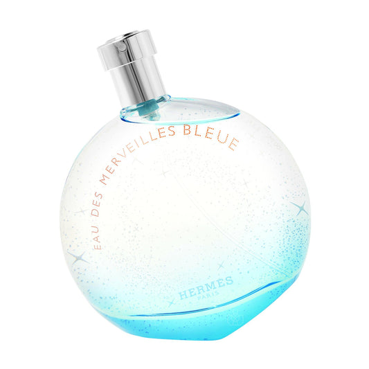 Hermes Eau Des Merveilles Bleue Eau de Toilette perfume bottle