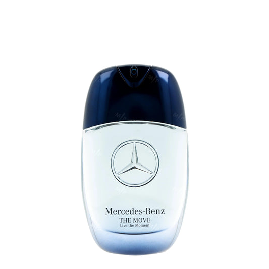 Mercedes Benz The Move Live The Moment Eau de Parfum perfume bottle