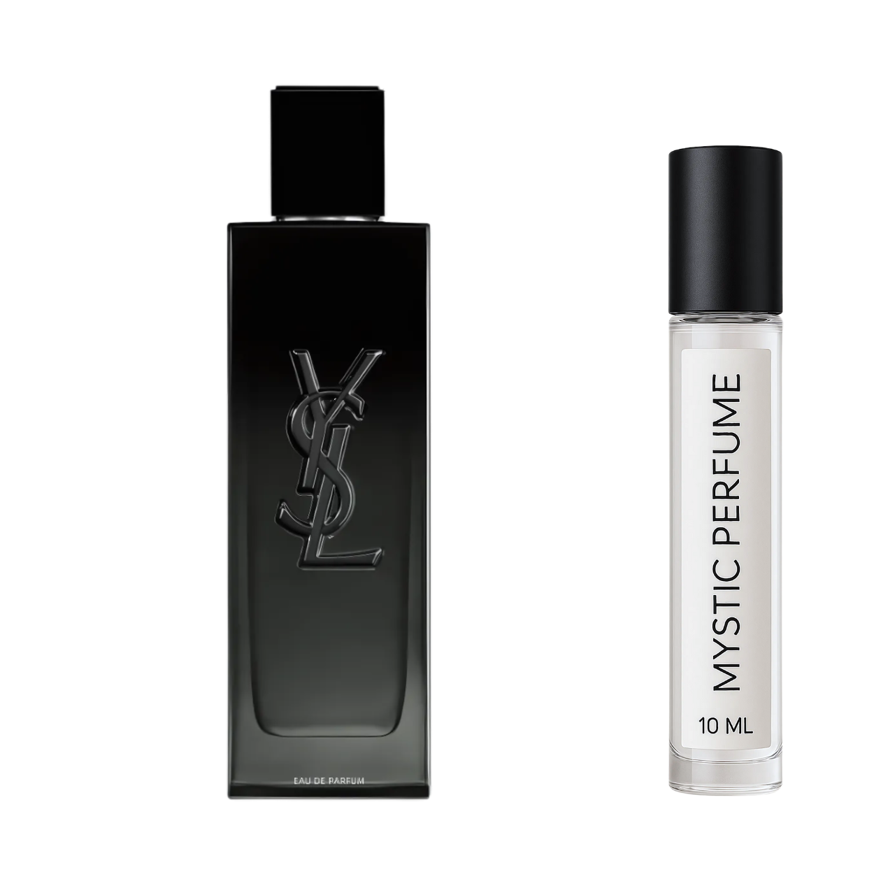 YSL MYSLF Eau de Parfum sample vial label detail