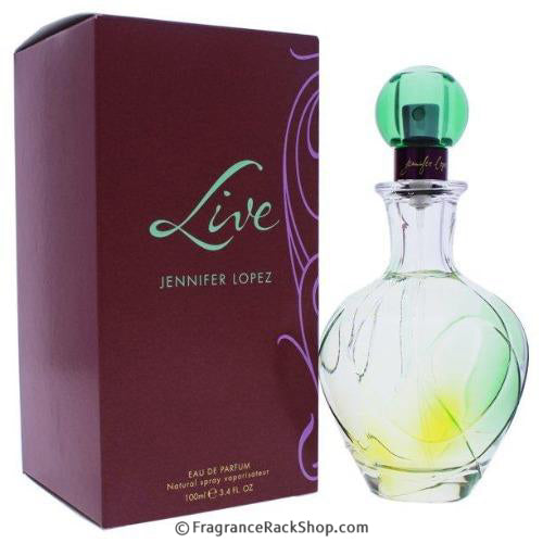 Live by Jennifer Lopez Eau de Parfum perfume bottle