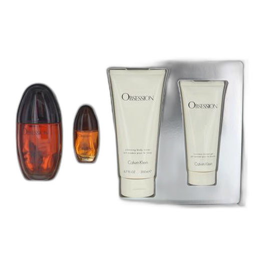 Obsession by Calvin Klein 4 Piece perfume bottle