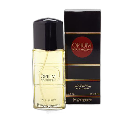 Opium Pour Homme by Yves Saint Laurent Eau de Toilette perfume bottle