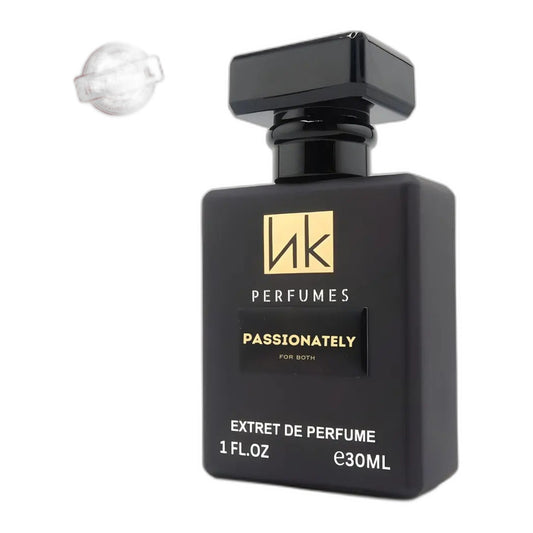 Passionately perfume bottle