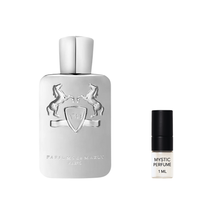 Parfums de Marly Pegasus Parfum sample vial label detail
